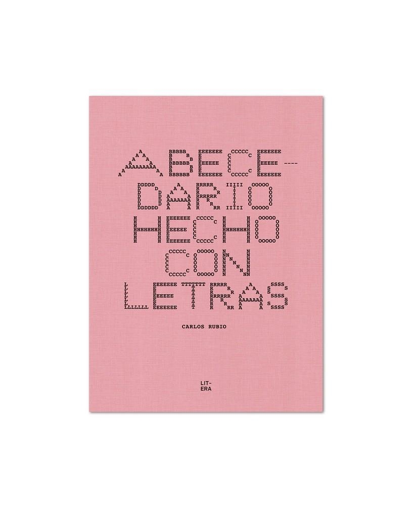 Abecedario hecho con letras | 9788494843907 | Rubio Canet, Carlos | Llibreria online de Figueres i Empordà