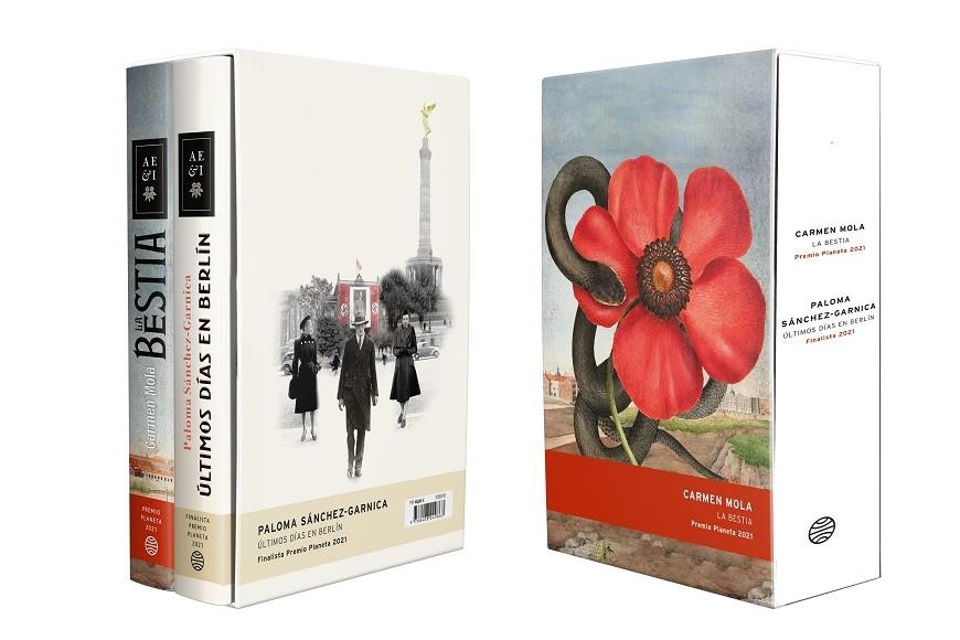 Estuche Premio Planeta 2021 (La Bestia + Ultimos días en Berlín) | 9788408249863 | Mola, Carmen/Sánchez-Garnica, Paloma | Librería online de Figueres / Empordà