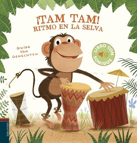 ¡Tam, tam! Ritmo en la selva | 9788414022344 | Genechten, Guido van | Librería online de Figueres / Empordà