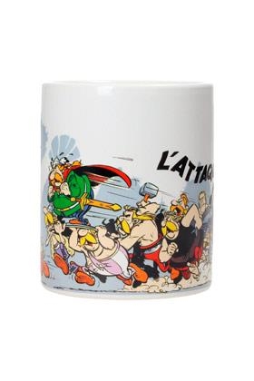 GRUPO CORRIENDO TAZA CERAMICA ASTERIX | 8436535273268 | Librería online de Figueres / Empordà