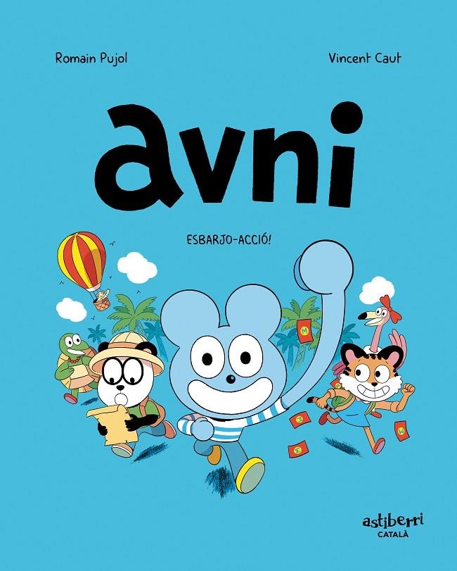 Avni (català) #03. Esbarjo-acció! | 9788418215810 | Pujol, Romain/Caut, Vincent | Llibreria online de Figueres i Empordà