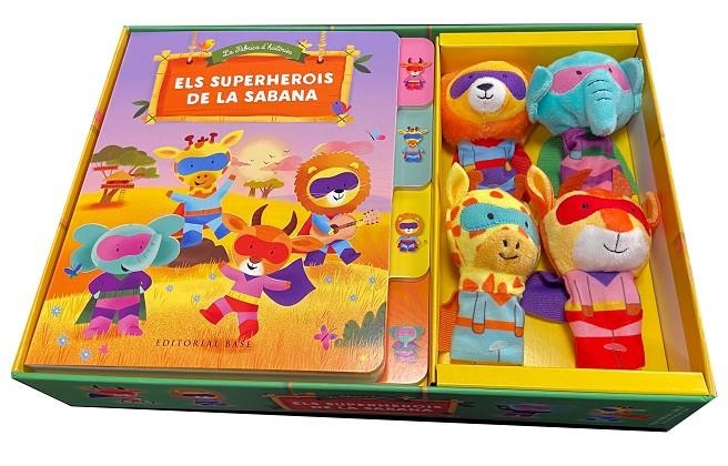 Els Superherois de la sabana. La fàbrica d'històries | 9788418434518 | Rivère, Benedicte/Taylor, Dan | Llibreria online de Figueres i Empordà