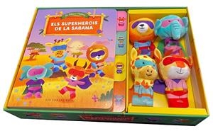 Els Superherois de la sabana. La fàbrica d'històries | 9788418434518 | Rivère, Benedicte/Taylor, Dan | Llibreria online de Figueres i Empordà