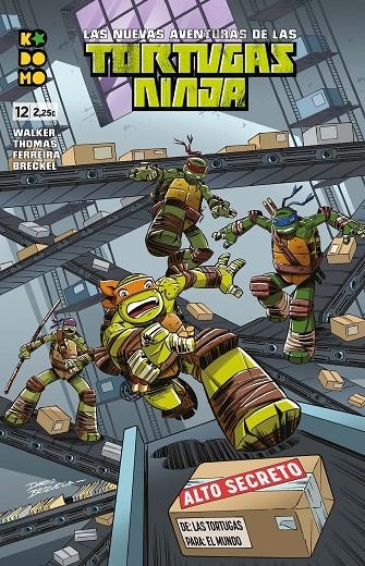 Las nuevas aventuras de las Tortugas Ninja #012 | 9788419021045 | Walker, Landry Q | Llibreria online de Figueres i Empordà