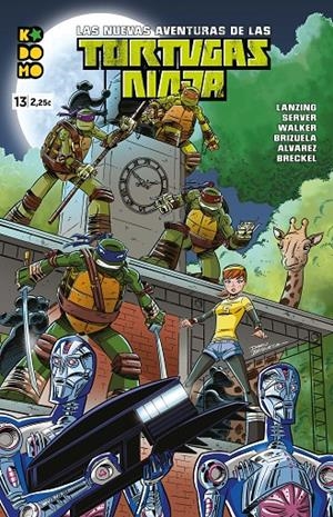 Las nuevas aventuras de las Tortugas Ninja #13 | 9788419021724 | Walker, Landry Q/Server, David | Llibreria online de Figueres i Empordà
