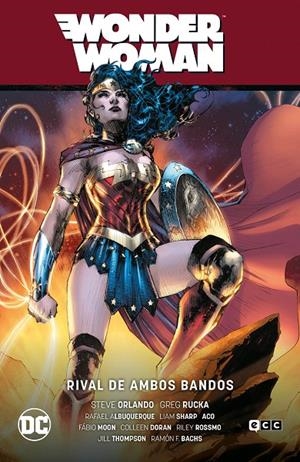 Wonder Woman #008: Rival de ambos bandos (WW Saga - Hijos de los dioses Parte | 9788412470925 | Orlando, Steve/Scavone, Rafael/Fletcher, Brenden/Kerschl, Karl/Scott, Mairghread/Rucka, Greg/Sharp,  | Llibreria online de Figueres i Empordà