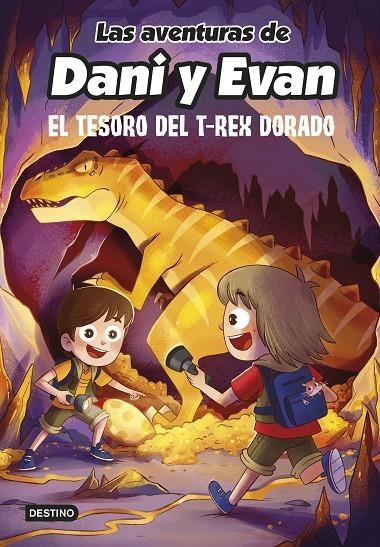 Las aventuras de Dani y Evan #05. El tesoro del T-Rex dorado | 9788408252559 | Las aventuras de Dani y Evan | Llibreria online de Figueres i Empordà