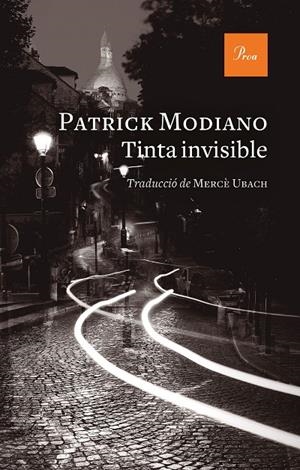 Tinta invisible | 9788475889337 | Modiano, Patrick | Librería online de Figueres / Empordà