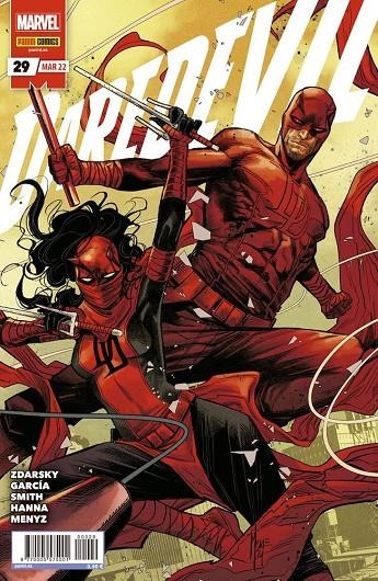 DAREDEVIL #029 | 977000557500100029 | Zdarsky, Chip / Garcia, Manuel / Smith, Cam / Scott, Hanna / Nava, Víctor / Meynz, Marcio / Velenza | Llibreria online de Figueres i Empordà