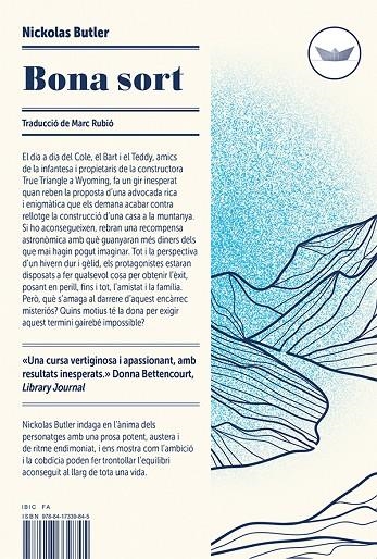 Bona sort | 9788417339845 | Butler, Nickolas | Llibreria online de Figueres i Empordà