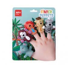 TITELLES DE DIT ANIMALS DE LA JUNGLA - FINGER PUPPETS JUNGLE | 8410782187370 | Llibreria online de Figueres i Empordà