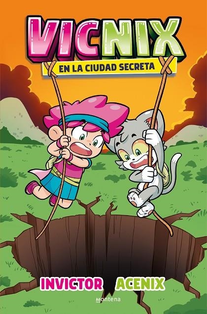 Vicnix en la ciudad secreta (VICNIX #02) | 9788418798368 | Invictor/Acenix | Librería online de Figueres / Empordà