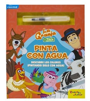 La granja de Zenón. Pinta con agua | 9788408246398 | El Reino Infantil | Llibreria online de Figueres i Empordà