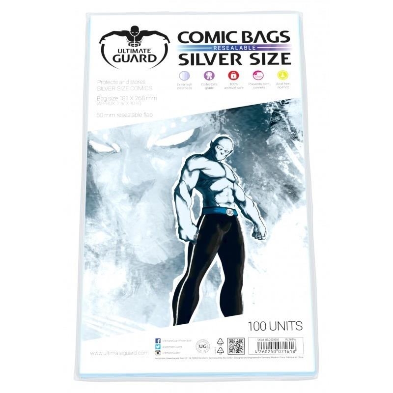 Fundas para comics tamaño current con cierre reutilizable (100 unidades) | 4260250071601 | Llibreria online de Figueres i Empordà