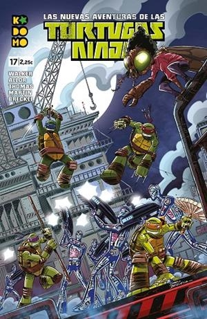 Las nuevas aventuras de las Tortugas Ninja #017 | 9788419279583 | Walker, Landry Q/Martin, Billy/Allor, Paul | Llibreria online de Figueres i Empordà