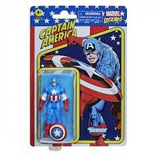 CAPITAN AMERICA FIGURA 9.5 CM MARVEL LEGENDS RETRO F26525X0 | 5010993842513 | Llibreria online de Figueres i Empordà