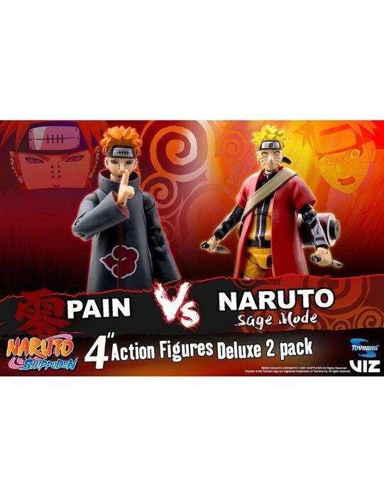 PACK SAGE MODE NARUTO VS PAIN 2 FIGURAS 10 CM NARUTO 25TH ANNIVERSARY SDD | 819872012772 | Llibreria online de Figueres i Empordà