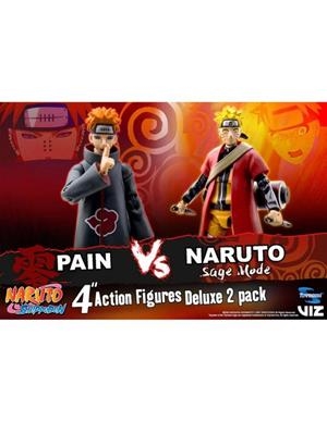 PACK SAGE MODE NARUTO VS PAIN 2 FIGURAS 10 CM NARUTO 25TH ANNIVERSARY SDD | 819872012772 | Llibreria online de Figueres i Empordà