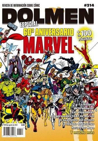 DOLMEN #314. 60 aniversario Marvel | 977169763400700314 | Librería online de Figueres / Empordà
