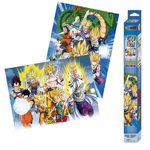SET 2 POSTERS DRAGON BALL GROUPS 52X38 | 3665361034957 | Llibreria online de Figueres i Empordà