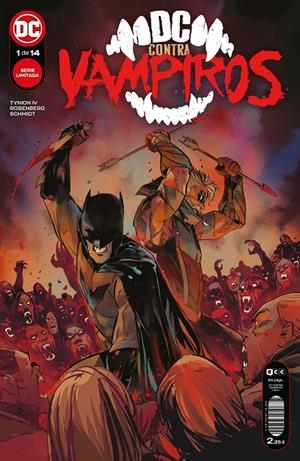 DC contra vampiros #001 de 14 | 9788419325044 | Tynion IV, James/Rosenberg, Matthew | Llibreria online de Figueres i Empordà