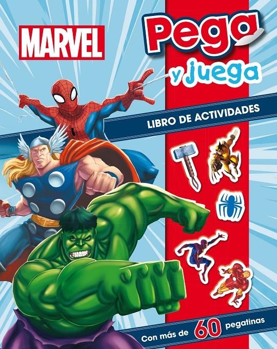 Marvel. Pega y juega | 9788415343776 | Marvel | Llibreria online de Figueres i Empordà