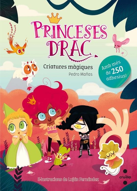 ADHESIUS PRINCESES DRAC CRIATURES MÀGIQUES | 9788466143158 | Mañas Romero, Pedro | Librería online de Figueres / Empordà