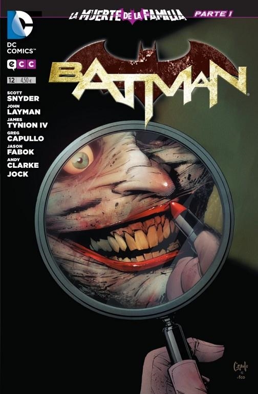 Batman núm. 12: La muerte de la familia - Parte 1 | 9788415844006 | Tynion IV, James/Layman, John/Snyder, Scott | Llibreria online de Figueres i Empordà