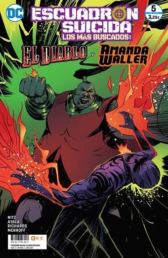 Escuadrón Suicida: El Diablo/Amanda Waller #05 Los más buscados núm. 11/ 5 | 9788417106003 | Nitz, Jai | Librería online de Figueres / Empordà