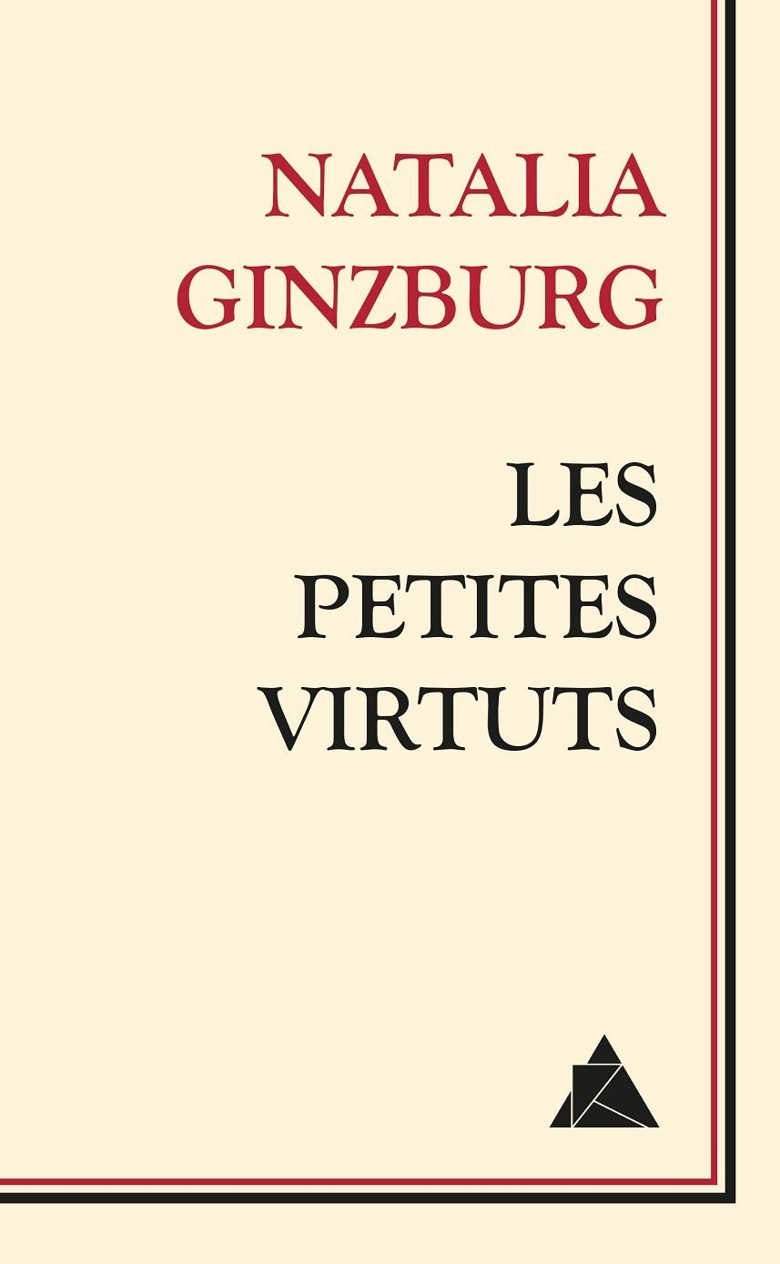 Les petites virtuts | 9788416222100 | Ginzburg, Natalia | Llibreria online de Figueres i Empordà