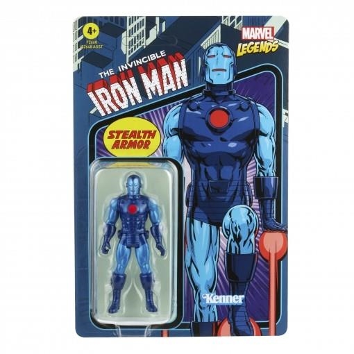 IRON MAN STEALTH ARMOR FIGURA 9.5 CM MARVEL LEGENDS RETRO F26685X0 | 5010993848850 | Llibreria online de Figueres i Empordà
