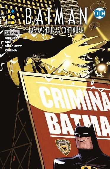Batman: Las aventuras continúan #14 | 9788419351982 | Dini, Paul/Burnett, Alan | Llibreria online de Figueres i Empordà