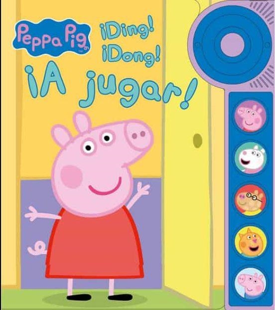Peppa Pig. ¡Ding! ¡Dong! ¡A jugar! Libro de sonidos | 9788448860929 | Hasbro,/eOne, | Librería online de Figueres / Empordà