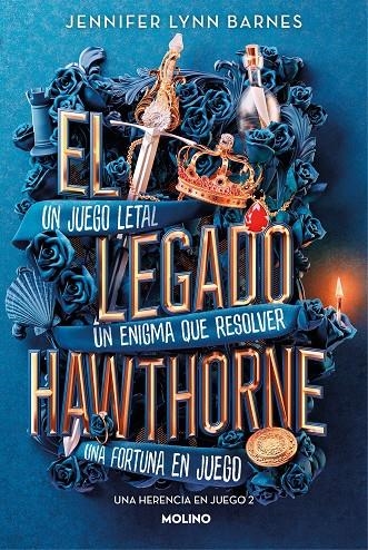 Una herencia en juego #02. El legado Hawthorne | 9788427223639 | Barnes, Jennifer Lynn | Llibreria online de Figueres i Empordà