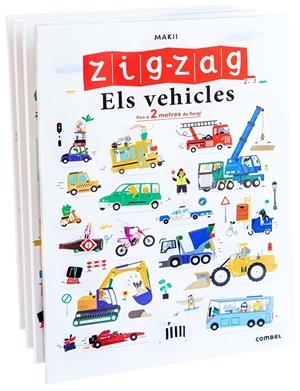 Zig-zag Els vehicles | 9788491018940 | Makii | Llibreria online de Figueres i Empordà