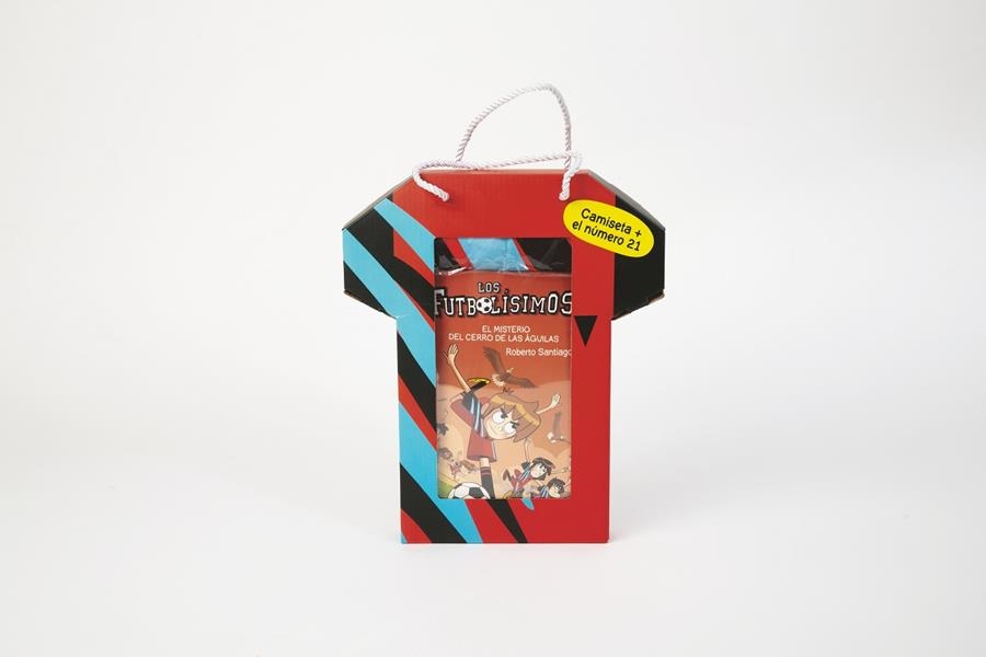 Los Futbolísimos #21. PACK CAMISETA | 9788411201193 | Santiago, Roberto | Llibreria online de Figueres i Empordà