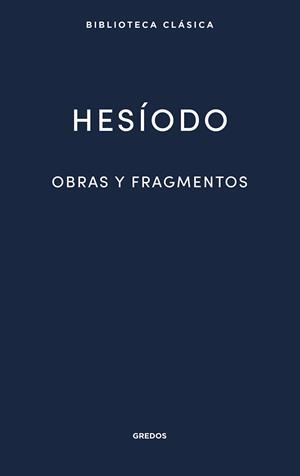 Obras y fragmentos | 9788424939298 | Hesíodo | Librería online de Figueres / Empordà