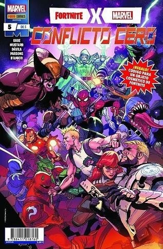 MARVEL/FORTNITE CONFLICTO CERO #005 | 9788411018760 | Varios autores | Llibreria online de Figueres i Empordà