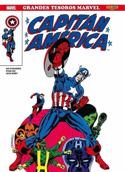 GRANDES TESOROS MARVEL. CAPITÁN AMÉRICA DE JIM STERANKO | 9788411016391 | Steranko, Jim/Lee, Stan/Kirby, Jack | Llibreria online de Figueres i Empordà