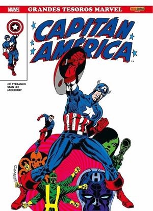 GRANDES TESOROS MARVEL. CAPITÁN AMÉRICA DE JIM STERANKO | 9788411016391 | Steranko, Jim/Lee, Stan/Kirby, Jack | Llibreria online de Figueres i Empordà
