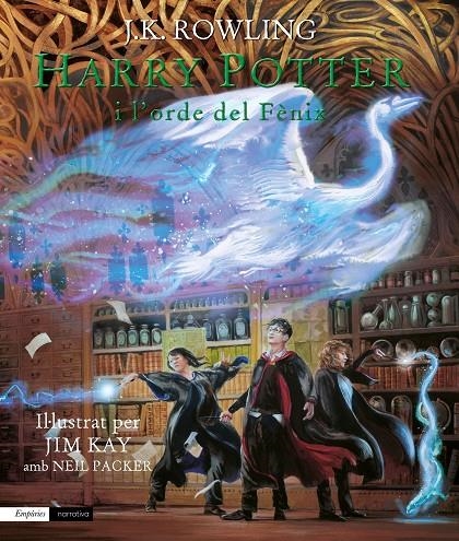 Harry Potter i l'orde del Fènix (edició il·lustrada) | 9788418833342 | Rowling, J. K. | Llibreria online de Figueres i Empordà