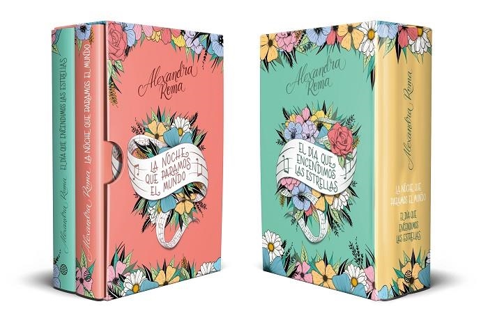 Estuche Fugaces pero eternos (La noche que paramos el mundo + El día que encendimos las estrellas) | 9788408264996 | Roma, Alexandra | Librería online de Figueres / Empordà