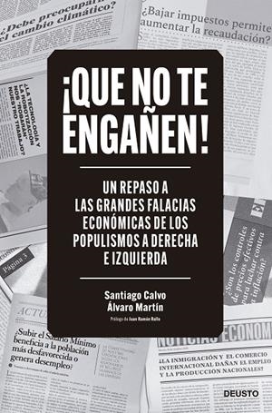 ¡Que no te engañen! | 9788423434411 | Martín, Álvaro/Calvo, Santiago | Llibreria online de Figueres i Empordà