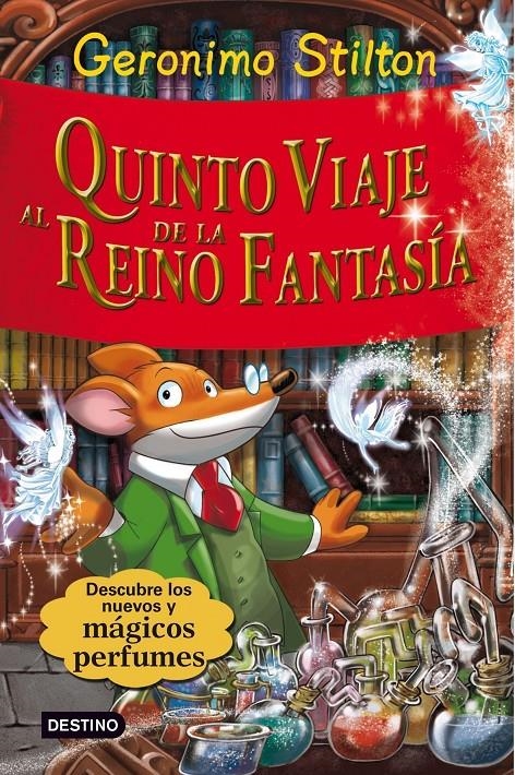 Quinto viaje al Reino de la Fantasía | 9788408094425 | Geronimo Stilton | Llibreria online de Figueres i Empordà