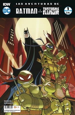 Las aventuras de Batman y las Tortugas Ninja núm. 1 (de 6) | 9788417176600 | K. Manning, Matthew | Librería online de Figueres / Empordà