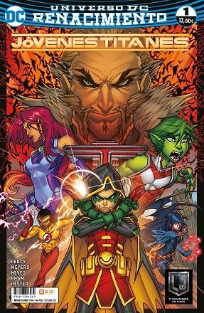 Jóvenes Titanes núm. 01 (Renacimiento) | 9788417206239 | Percy, Benjamin/Meyers, Jonboy | Llibreria online de Figueres i Empordà