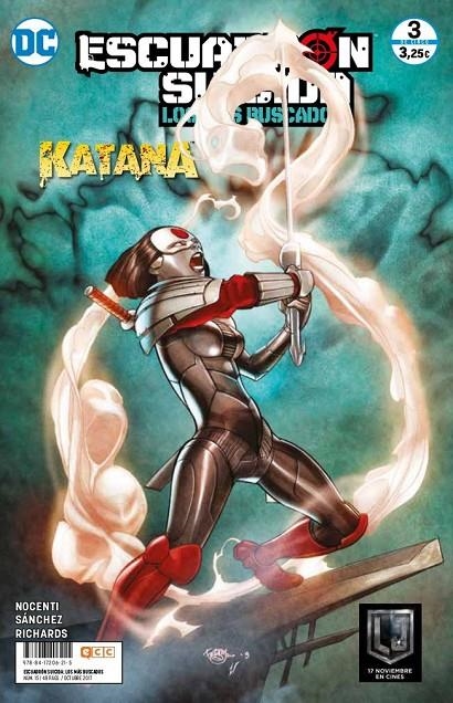 Escuadrón Suicida: Katana? Los más buscados núm. 15/ 3 | 9788417206215 | Nocenti, Ann | Librería online de Figueres / Empordà