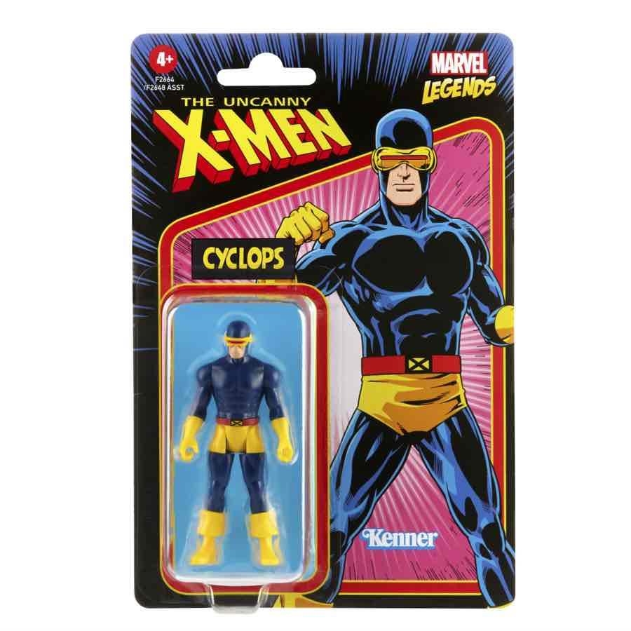 CYCLOPS FIGURA 9.5 CM MARVEL LEGENDS RETRO F26645L0 | 5010993848904 | Llibreria online de Figueres i Empordà