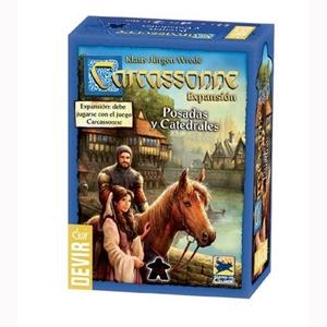 CARCASSONNE JUEGO DE TABLERO POSADAS Y CATEDRALES | 8436017224900 | Wrede, Klaus-Jürgen | Librería online de Figueres / Empordà