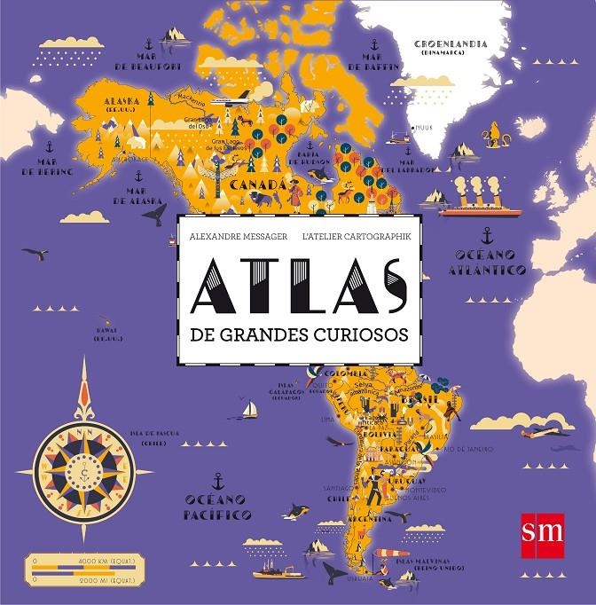ATLAS DE GRANDES CURIOSOS | 9788467595376 | Messager, Alexandre | Llibreria online de Figueres i Empordà